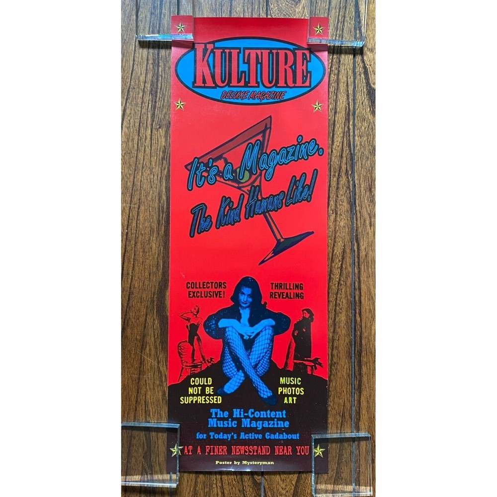 Kulture Deluxe Magazine Promo Poster by Mysteryman (color) (16)